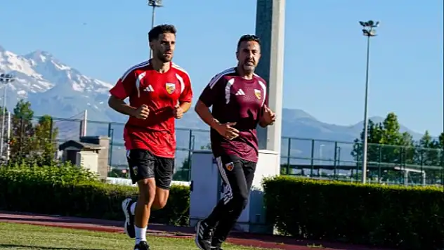 Kayserispor'da ilk antrenman: Yeni sezon hazırlıkları başladı