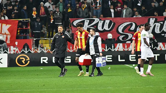 Kayserispor'da kritik sakatlık!