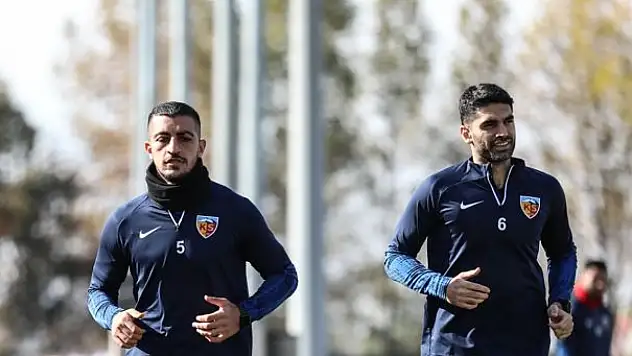 Kayserispor'da maç hazırlıkları sürüyor