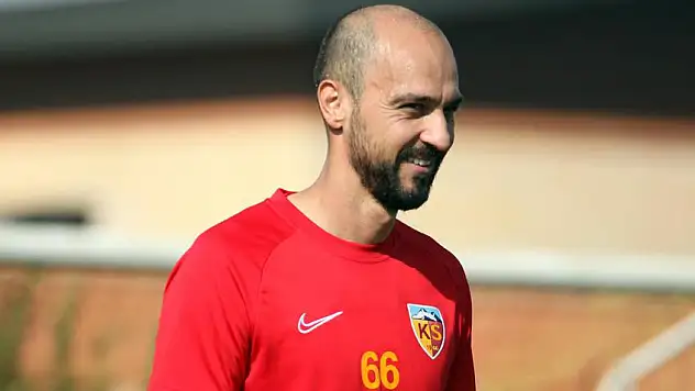 Kayserispor'da Şamil Çinaz sevinci yaşanıyor