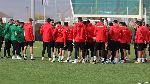 Kayserispor'da son durum
