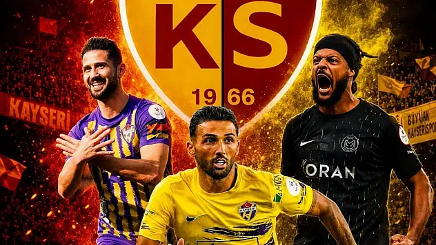 Kayserispor'da transfer harekatı! İşte gündemdeki isimler