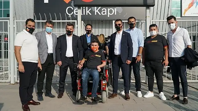 Kayserispor'dan Akülü Araba desteği
