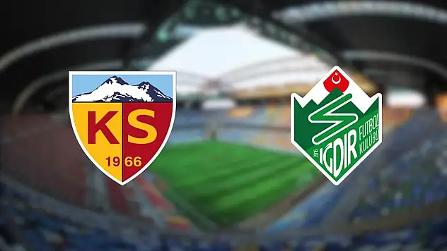 Kayserispor deplasmanda oynanacak Iğdır FK hazırlıklarını tamamladı