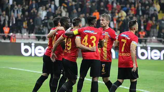 Kayserispor dolu dizgin