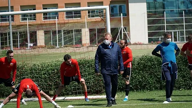 Kayserispor, Fenerbahçe maçı hazırlıklarını sürdürüyor