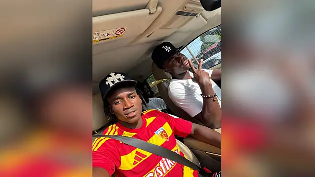 Kayserispor forması bu kez Galatasaraylı Nhaga'nın üzerinde