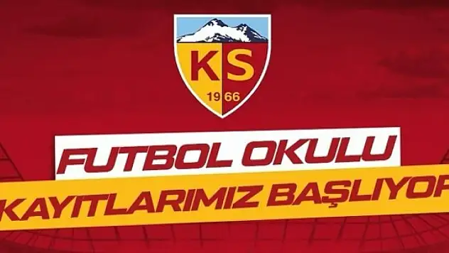 Kayserispor Futbol Okulu kayıtları başlıyor!