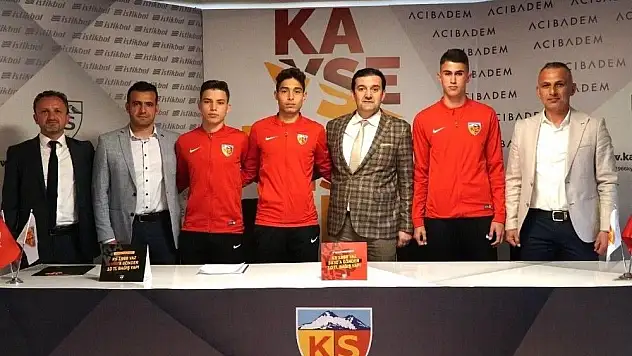 Kayserispor 3 futbolcu ile sözleşme yaptı

