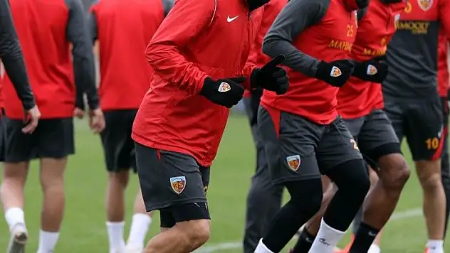 Kayserispor, Göztepe maçı hazırlıklarını tamamladı