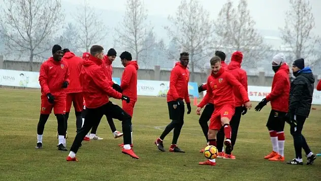 Kayserispor, Göztepe maçı hazırlıklarına başladı