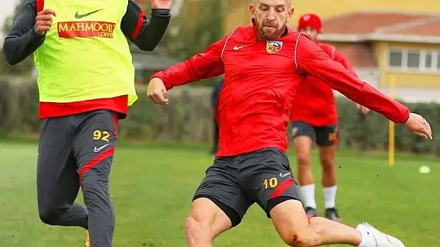 Kayserispor Hatayspor maçı hazırlıklarına başladı