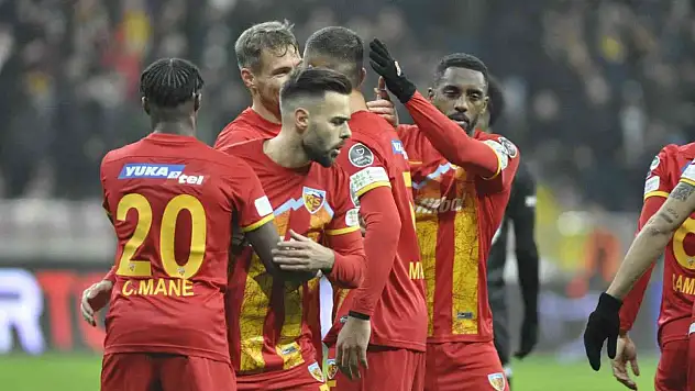 Kayserispor ilk yarıda 26 puan topladı