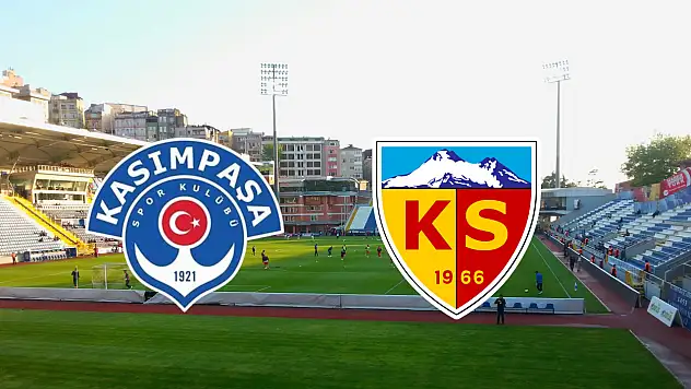 Kayserispor İstanbul'da 3 puan için sahada