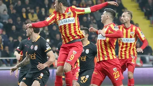 Kayserisporun ilk yarı kabusu