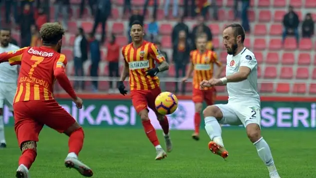 Kayserispor kalesini gole kapattı
