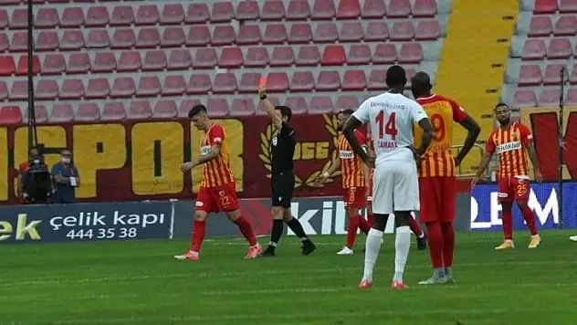 Kayserispor Kart raporu