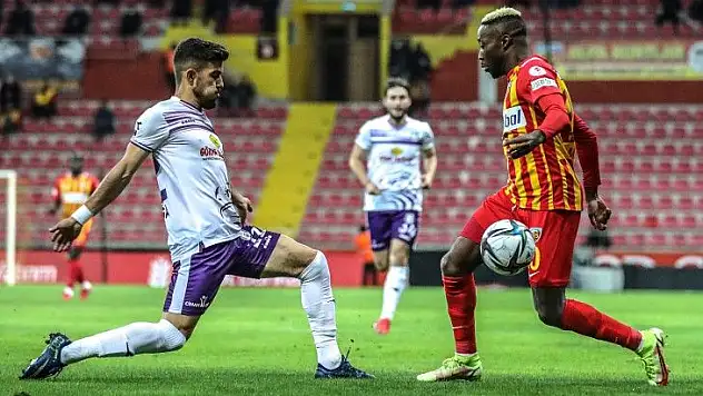 Kayserispor kazandı, ama...