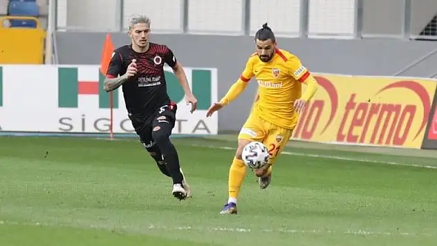 Kayserispor kazanmayı unuttu