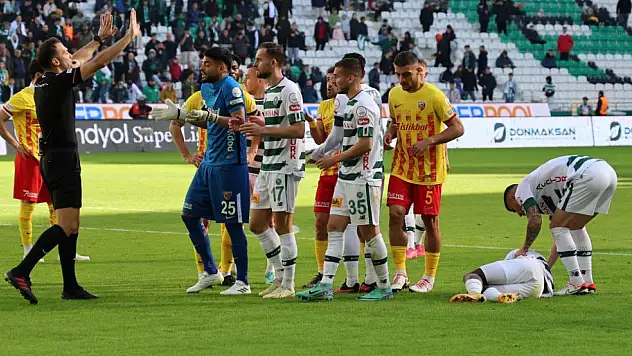Kayserispor- Konyaspor maçı öncesi dikkat çeken detay!
