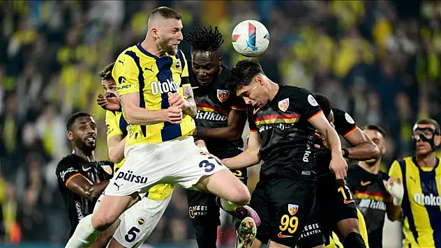 Kayserispor maçı öncesinde Fenerbahçe'den dikkat çeken hamle!