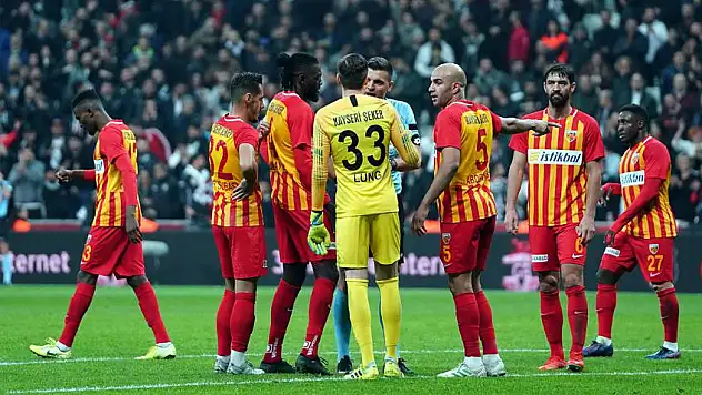 Kayserispor 4 maçta 10 gol yedi