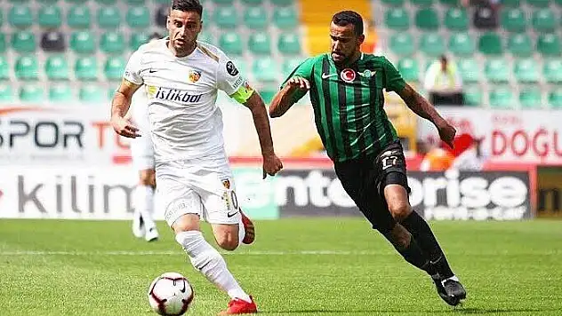 Kayserispor 17 maçta 17 puan topladı