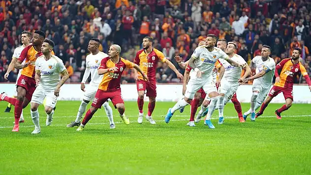 Kayserispor Galatasaray'a karşı 6 maçtır puan alamıyor