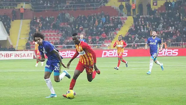 Kayserispor 3 maçtır yenilmiyor