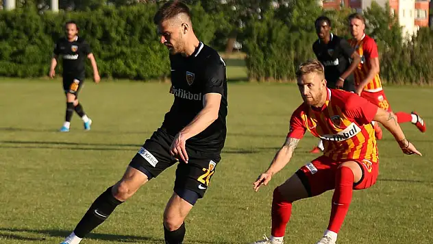 Kayserispor Fenerbahçe maçının provasını yaptı