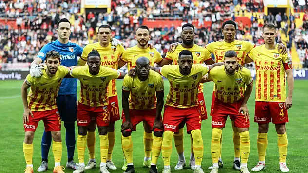 Kayserispor son maçına çıkıyor!