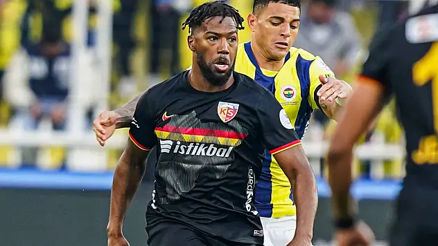 Kayserispor tam 6 maç sonra Fenerbahçe'den puan aldı