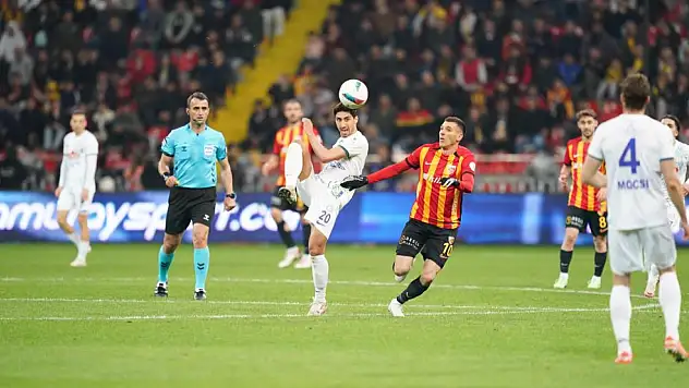 Kayserispor tarihinde bir ilk yaşandı