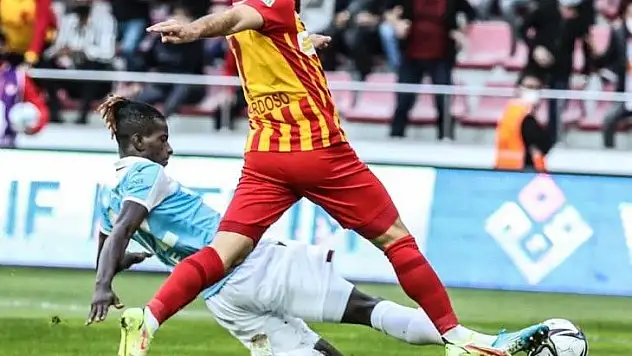 Kayserispor - Trabzonspor karnesi