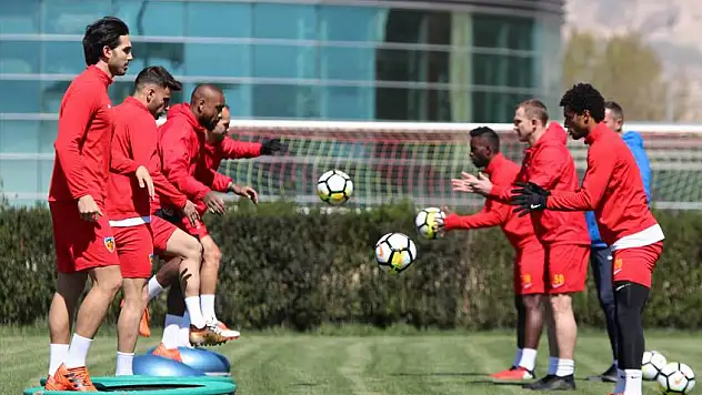 Kayserispor, Trabzonspor maçının hazırlıklarına başladı