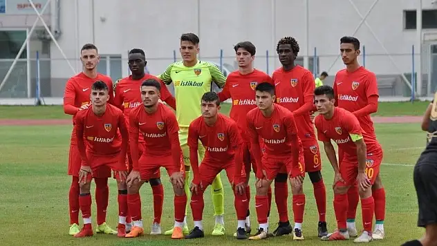 Kayserispor U19, Bursa'ya gitti
