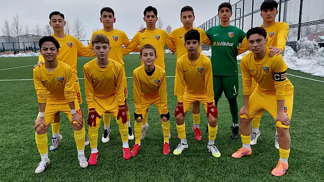 Kayserispor U14 berabere kaldı!