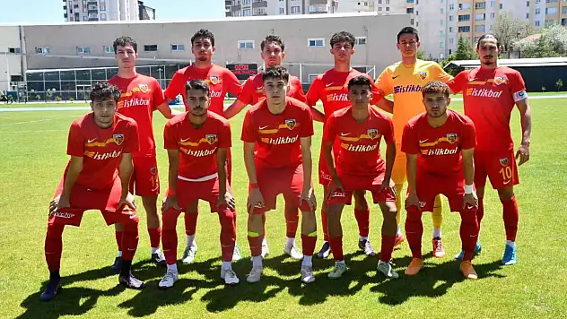 Kayserispor U19, ligi 13. sırada tamamladı