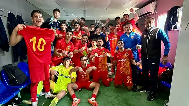 Kayserispor U19 PAF Takımı da 3 puanla döndü