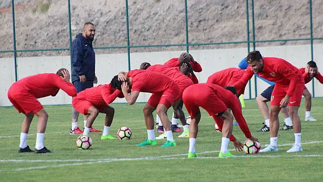 Kayserispor'un Erzurum kampı sona erdi