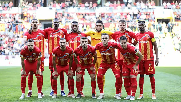 Kayserispor'un, Gaziantep kafilesi belli oldu