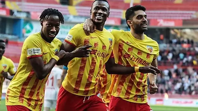 Kayserispor'un gol yükünü o isim sırtlıyor