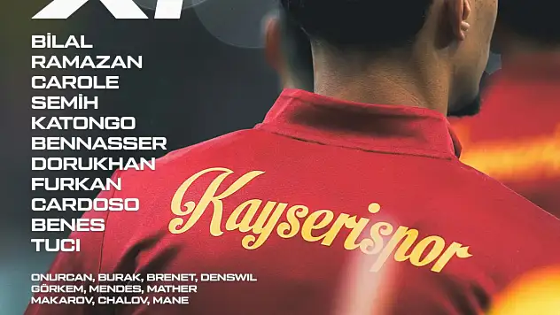 Kayserispor'un kritik Alanyaspor 11'i belli oldu!