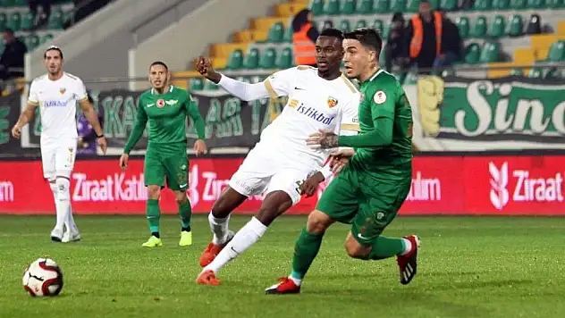 Kayserispor'un tek hesabı Süper Lig
