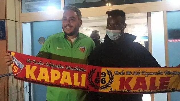 Carlos Mane Kayseri'ye geldi