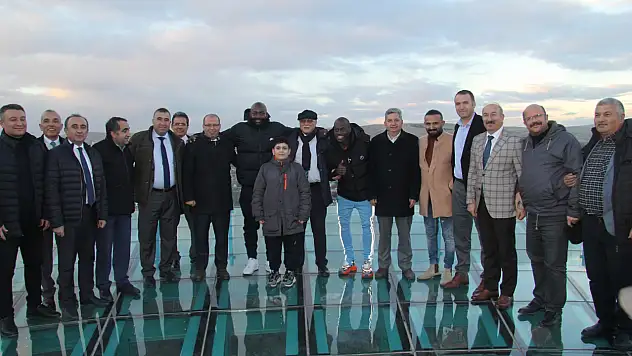 Kayserisporlu futbolculardan Bünyan çıkarması