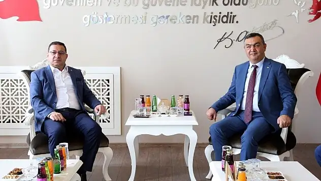 KAYSO Başkanı Büyüksimitci, Sivas Oda ve Borsa Ziyaretlerinde Bulundu