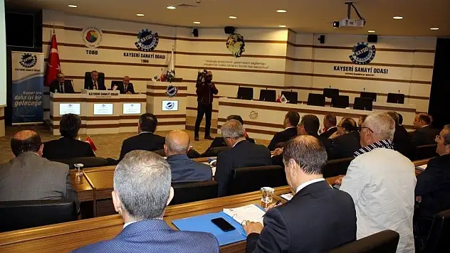 KAYSO Meclis Başkanı Abidin Özkaya, 'Artık seçim bitti ve geçim derdi başladı.