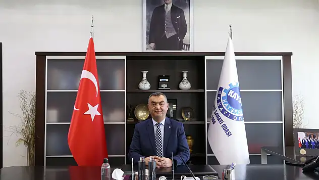 KAYSO Başkanından kutlama mesajı...