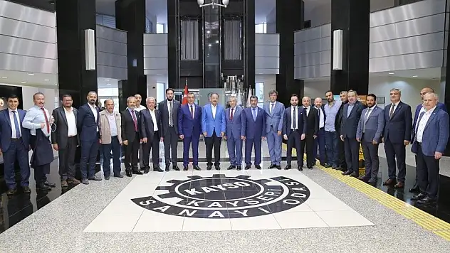 KAYSO'DA Haziran Ayı Meclis Toplantısı Bakan Özhaseki'nin katılımıyla yapıldı